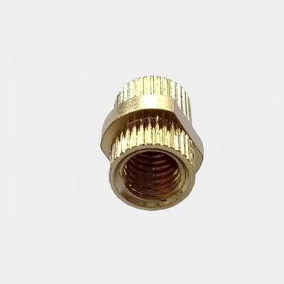 OEM на заказ Нестандартные медные винтовые розетки Орех CNC Поворачивание станка Точная обработка деталей Сервис
