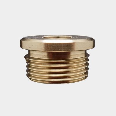 OEM на заказ Нестандартные медные винтовые розетки Орех CNC Поворачивание станка Точная обработка деталей Сервис