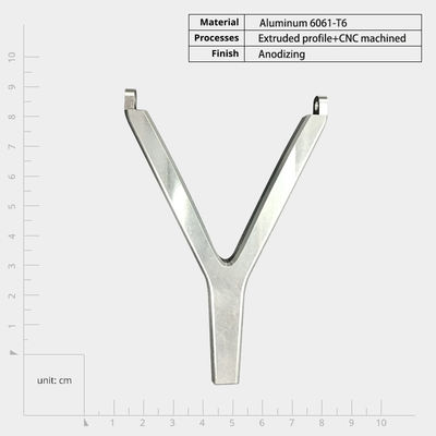 CNC-обработка Алюминиевые конструктивные части Алюминиевые прототипы обработки Фрезерные услуги