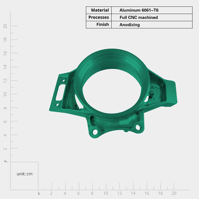 Механизированные CNC-детали с высокой точностью 0,001 мм с 5-осевой передовой технологией