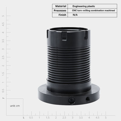 Высококачественный Алюминиевый на заказ Cnc Свертывающий и фрезирующий круглый цепной компонент